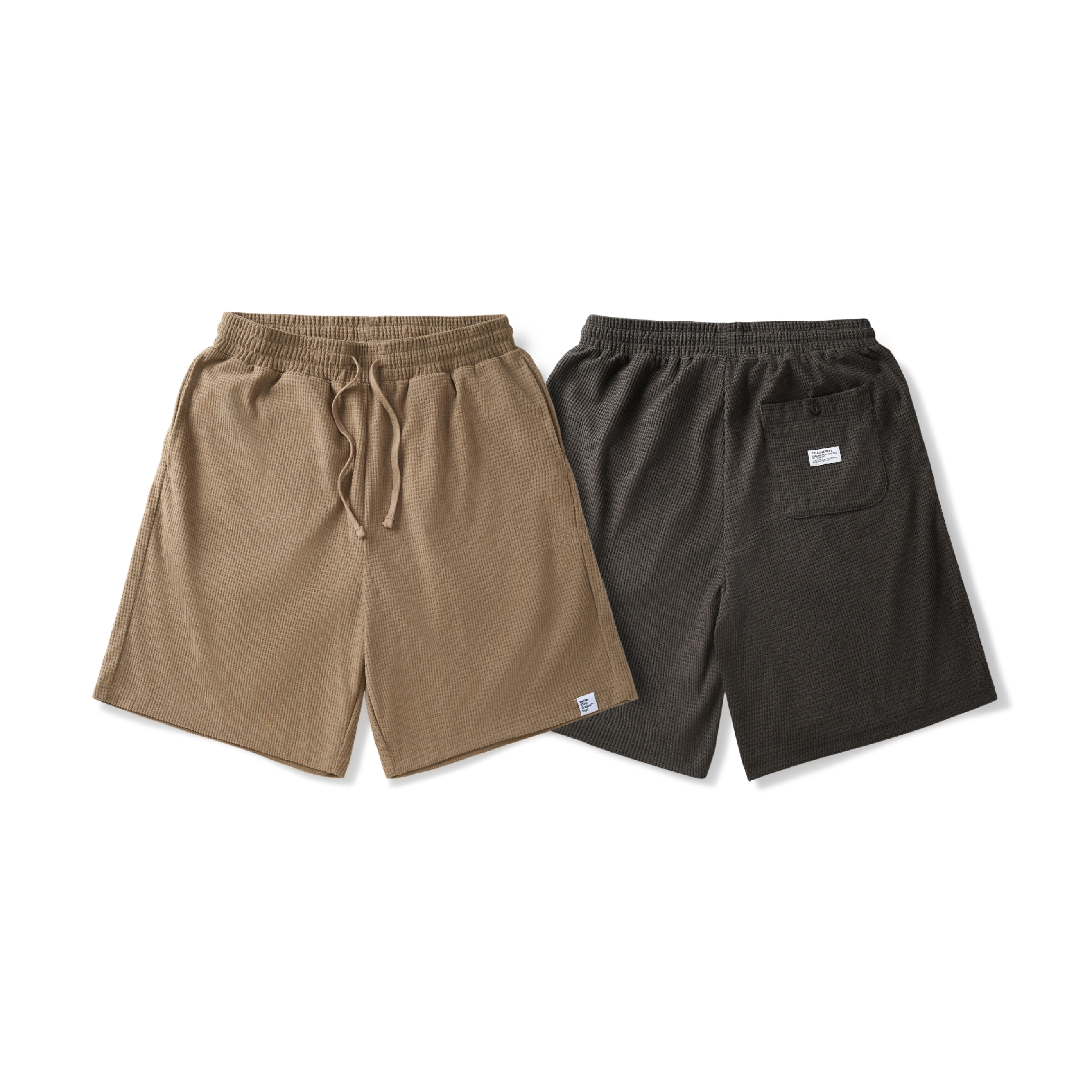 Filter017 格紋燈芯絨抽繩短褲