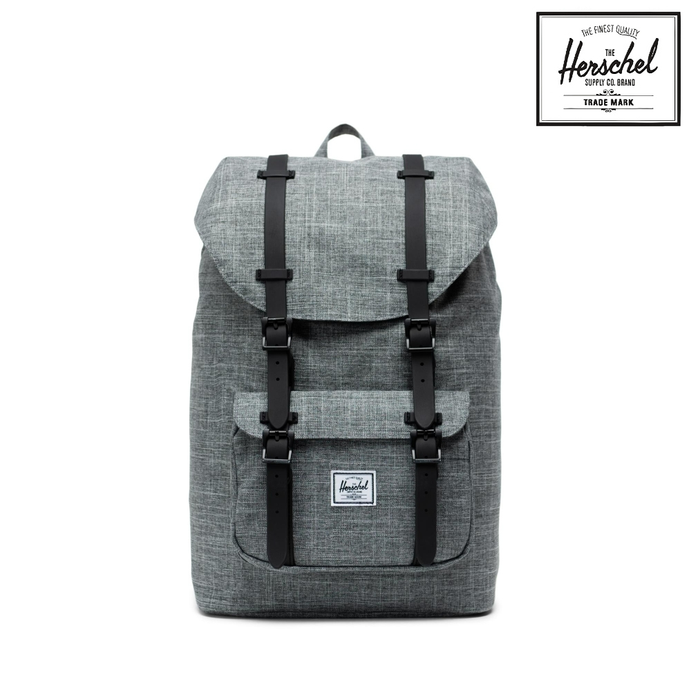 【Herschel】▹ Little America 中容量 17L 13吋 後背包-淺麻灰