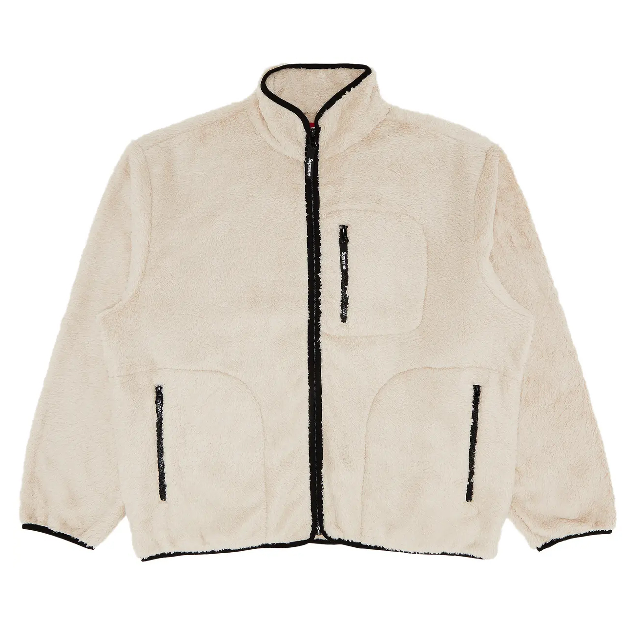 -(B6c)-SUPREME KATE MOSS FLEECE JACKET 'NATURAL' 凱特摩絲 刷毛外套 米色-FW24J91