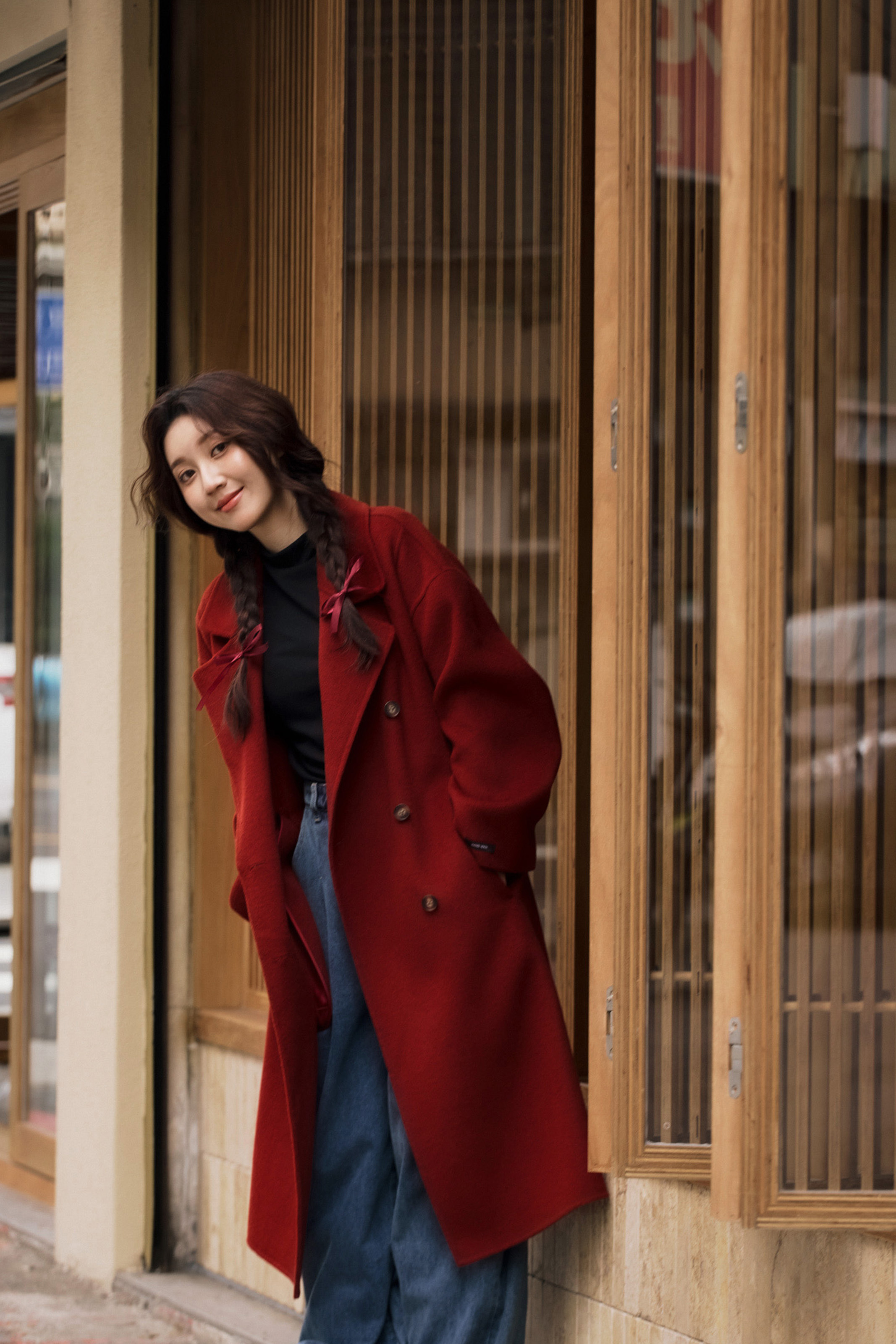 100%手工羊毛大衣