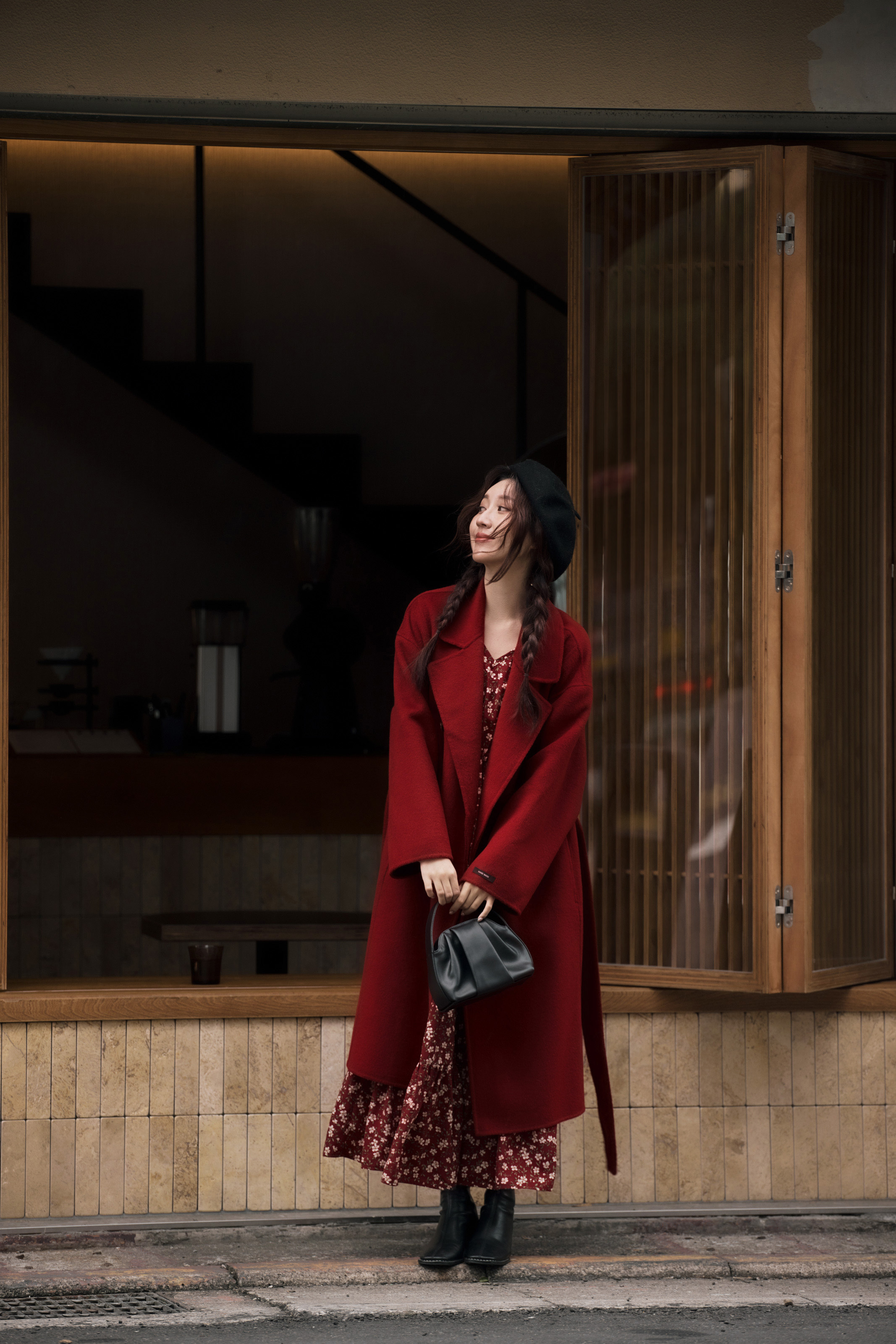 100%手工羊毛大衣