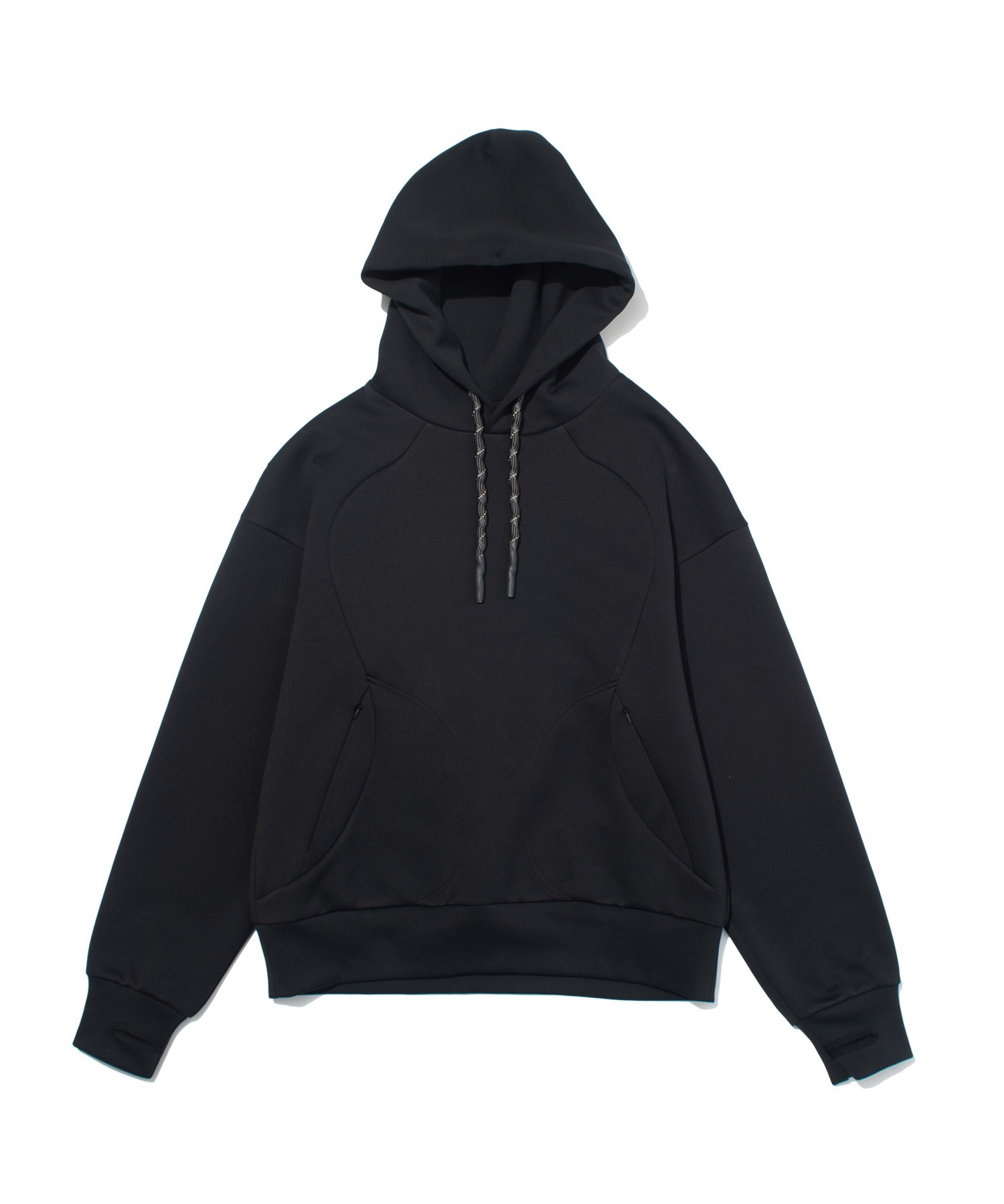F/CE. DELTAPEAK TECH HOODIE - BLACK