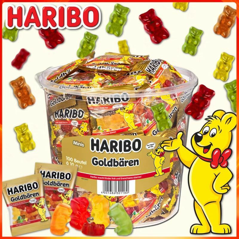 德國 Haribo 無敵無敵派對桶Q軟糖