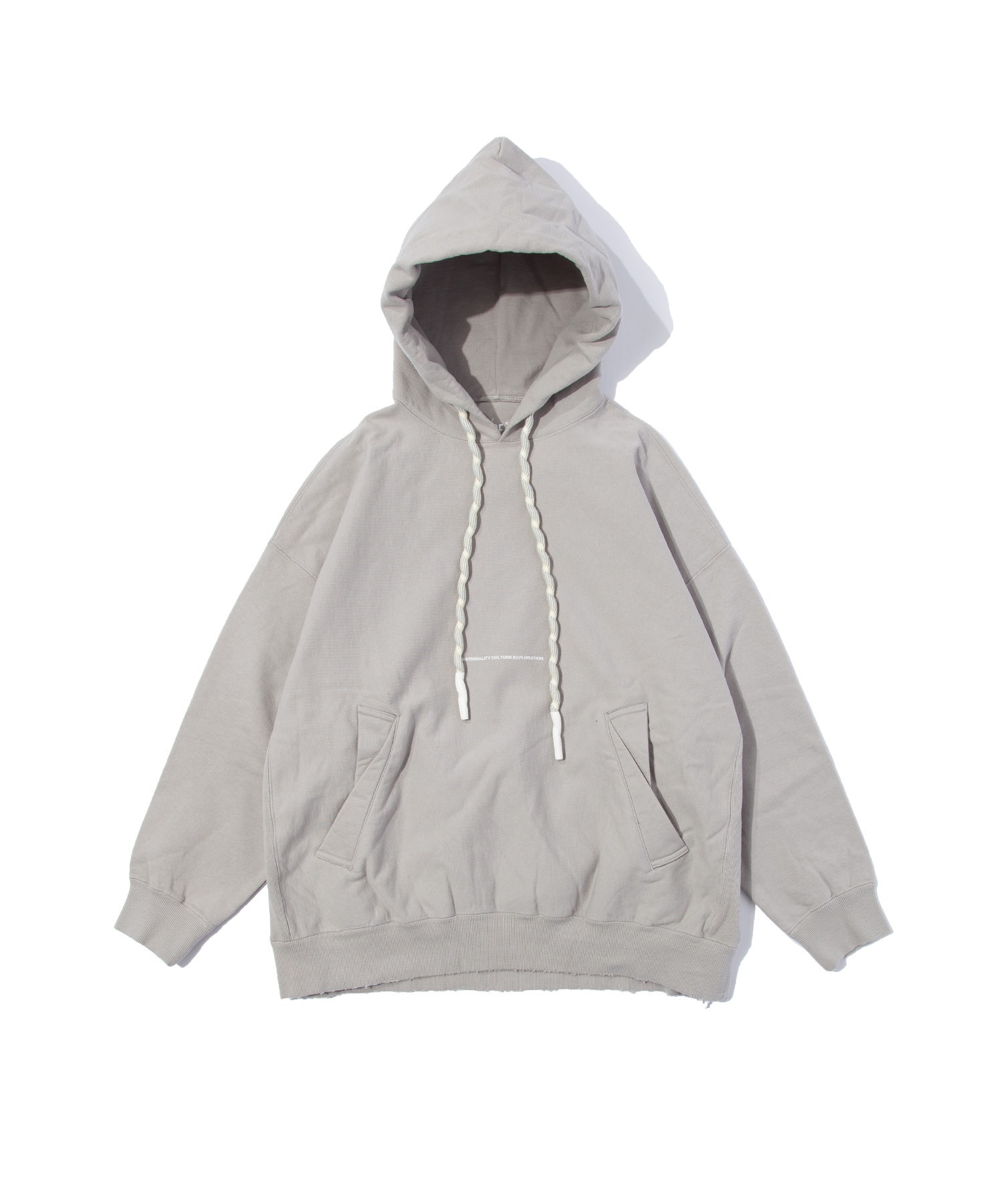 F/CE. DELTAPEAK NYLON HOODIE - GRAY