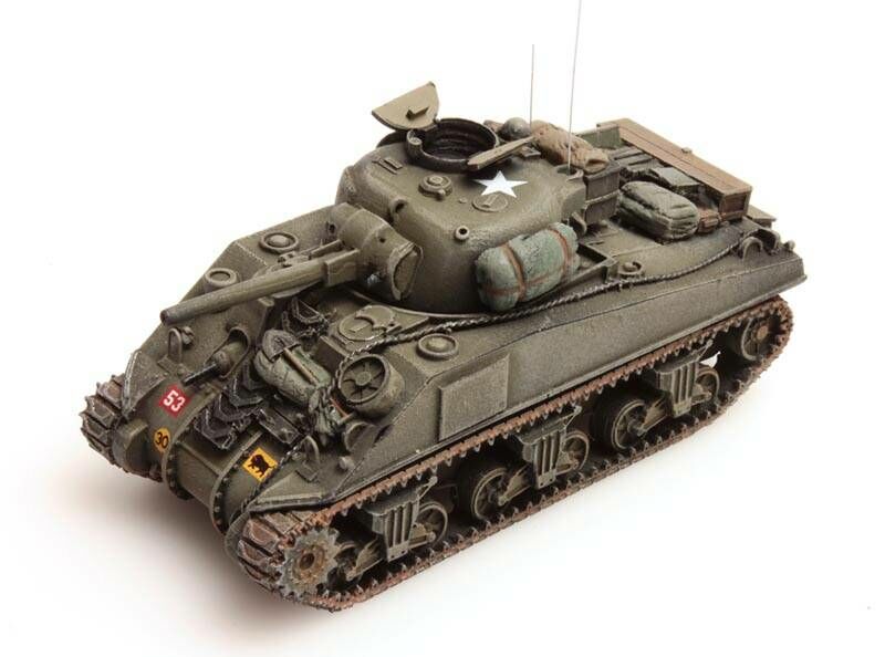 Artitec 387.112 HO規 Sherman M4A4, UK 謝爾曼坦克.英國