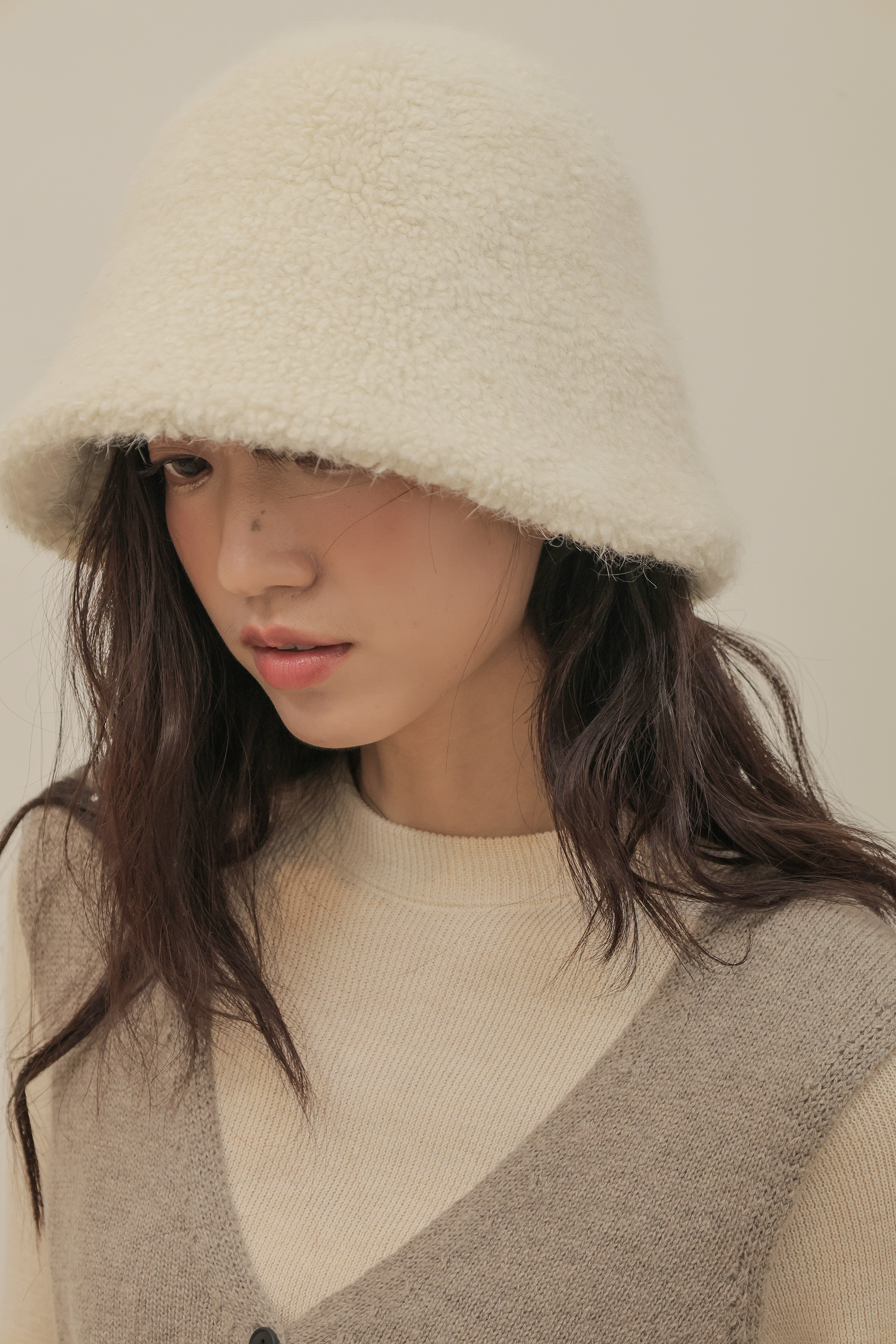 柔柔保暖加厚漁夫帽