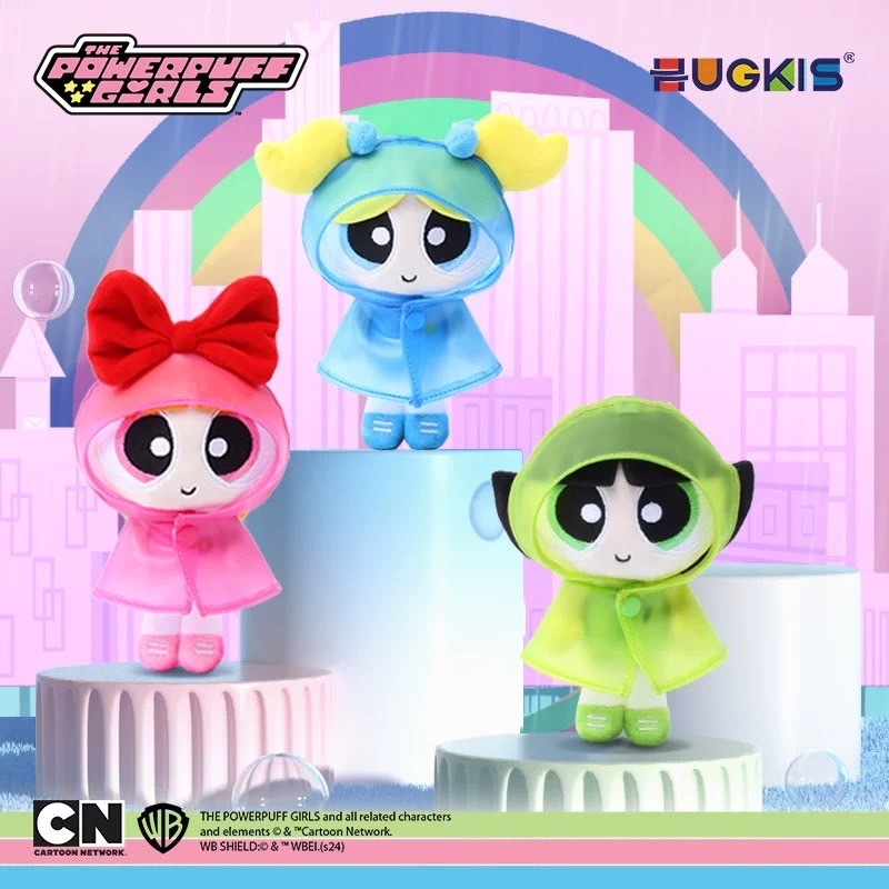 華納正版授權 飛天小女警 雨衣款 吊飾