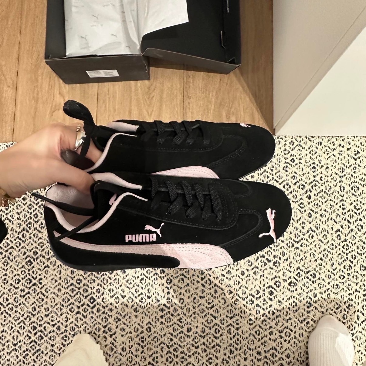 PUMA SPEEDCAT OG 黑粉 賽車鞋