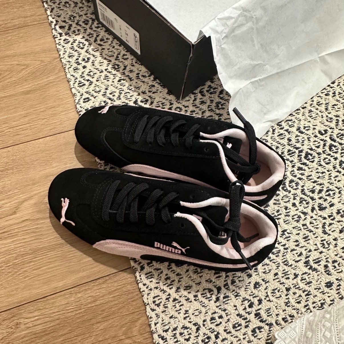 PUMA SPEEDCAT OG 黑粉 賽車鞋