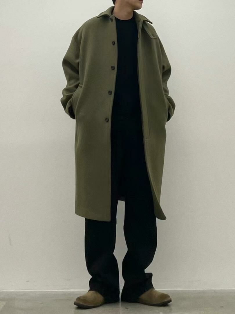 反領長褸 SLOWER-020JK