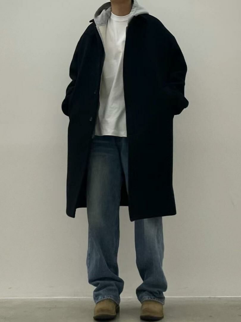 反領長褸 SLOWER-020JK