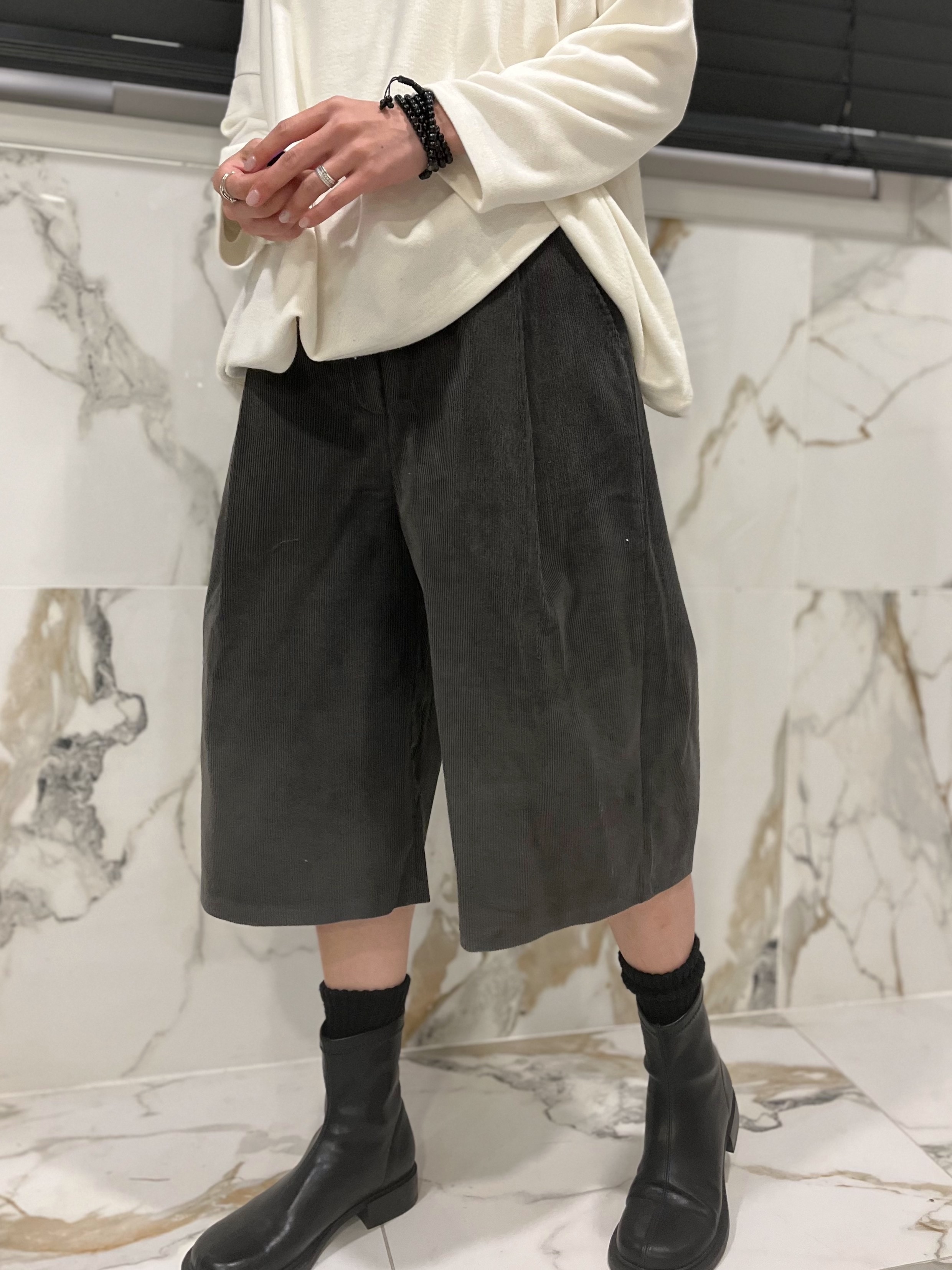 🎄燈芯絨中長褲