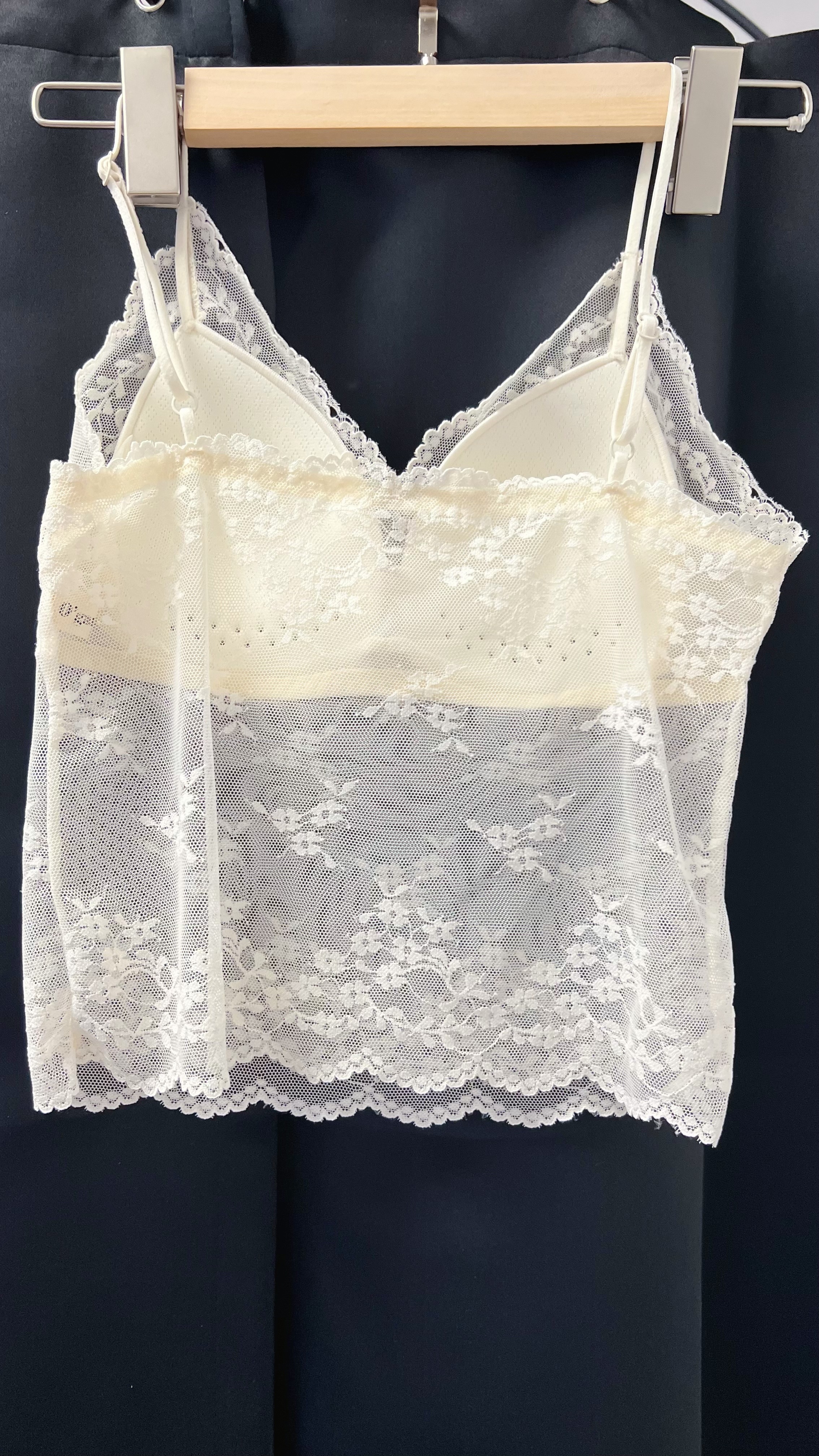 BT24W1211 LACE BRA TOP