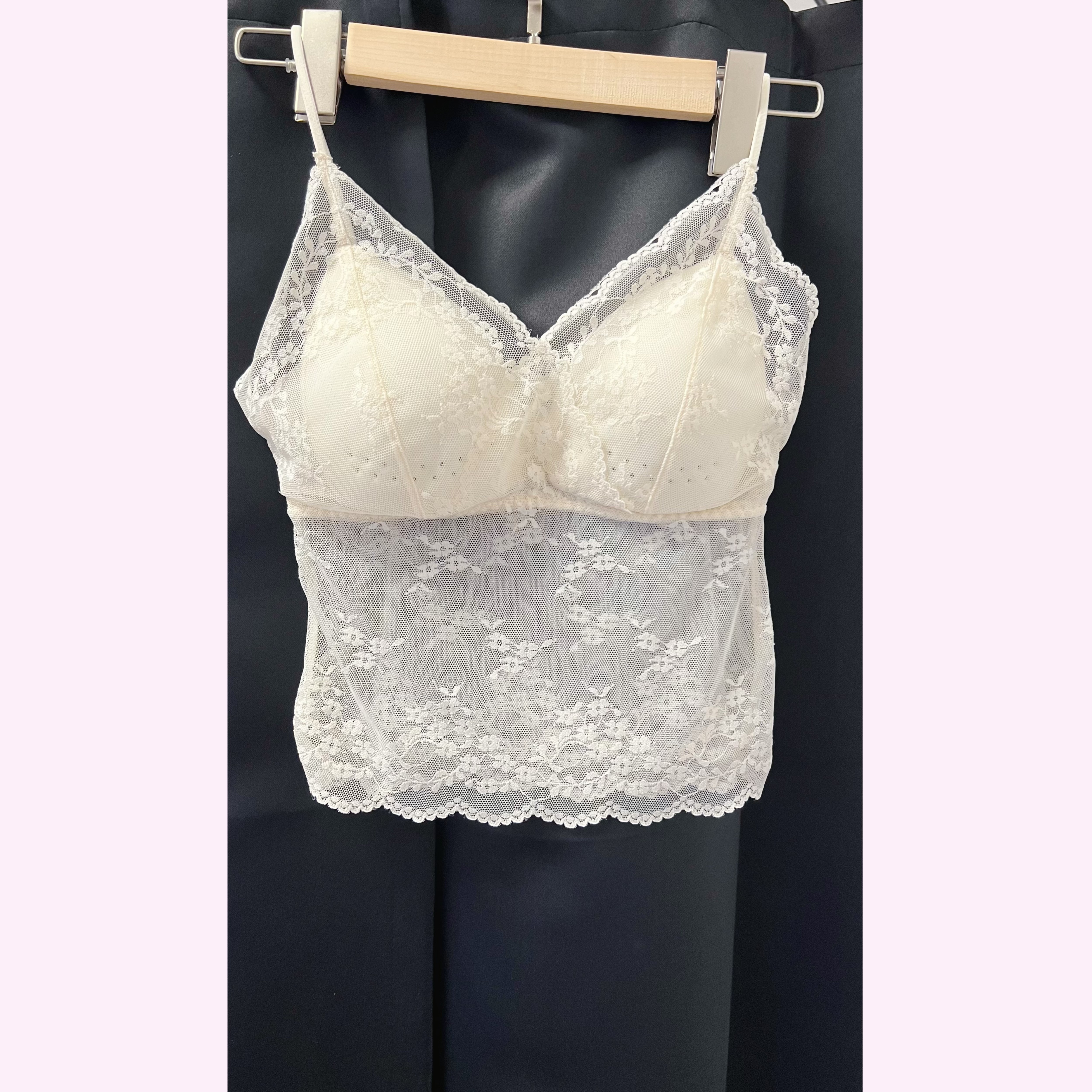 BT24W1211 LACE BRA TOP