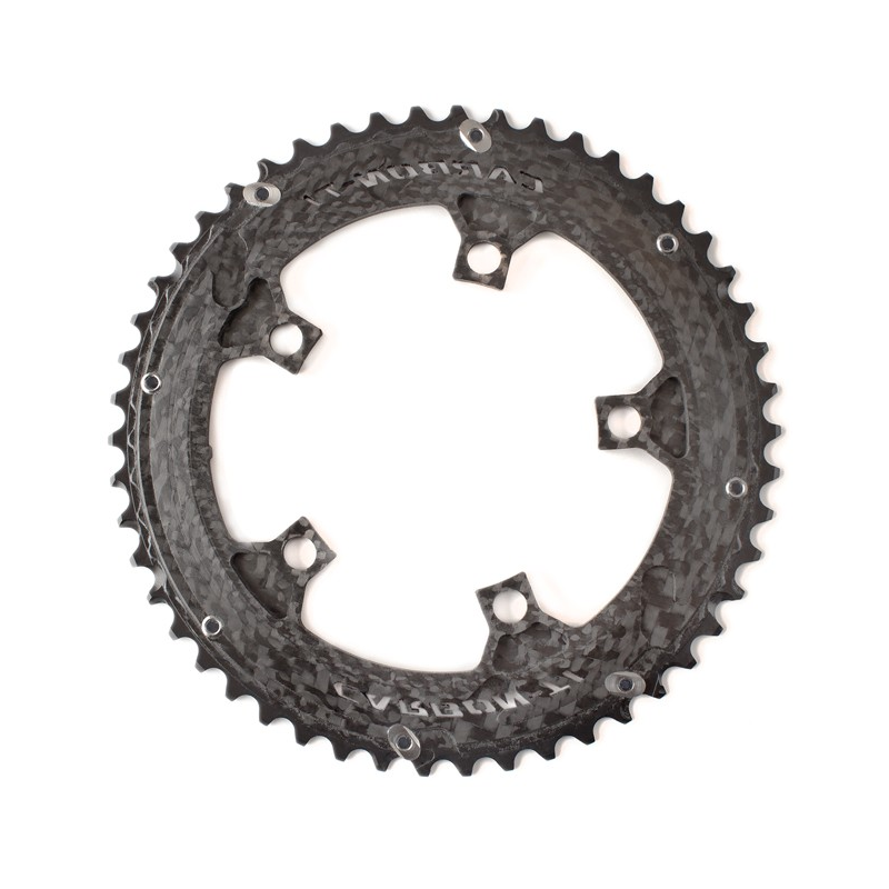 Carbon-Ti X-CarboCam BCD110x5 Evo 碳纖維公路車橢圓外齒片