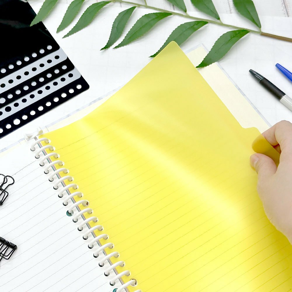 四季紙品 B5PP分頁索引片26孔  5張【YZS2601】