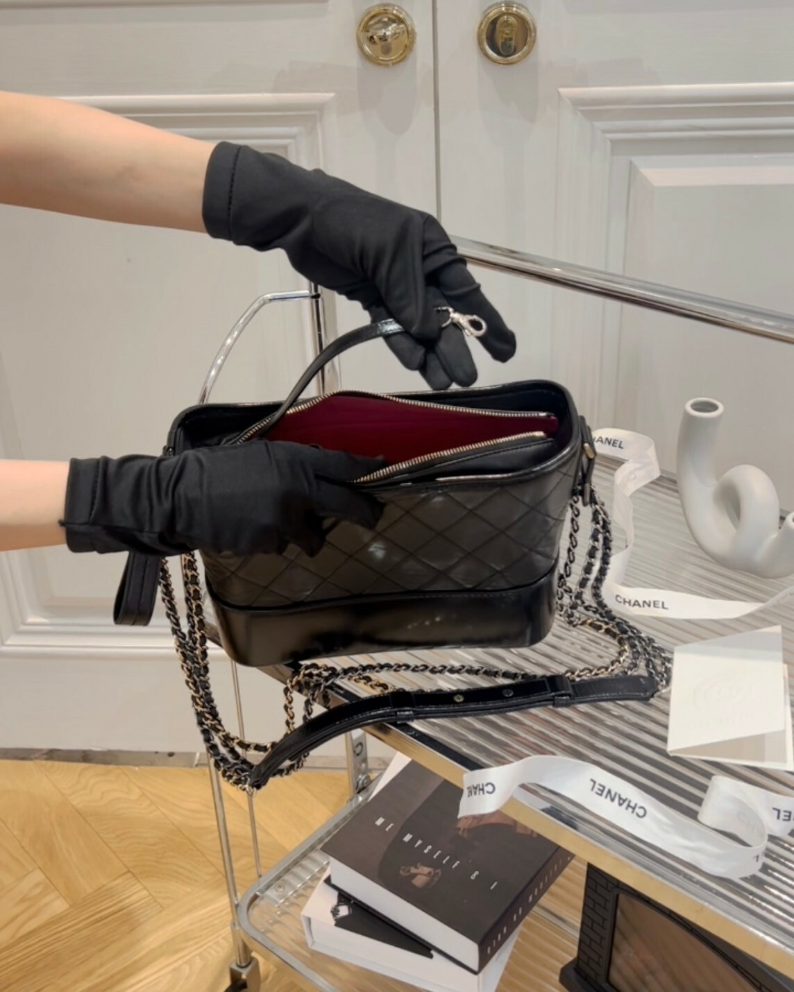 CHANEL｜流浪包中號 黑色