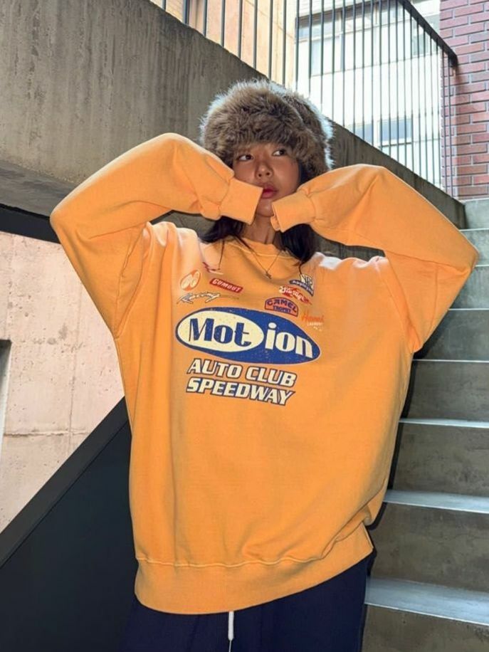 英文字圖案衛衣 3.14-066T