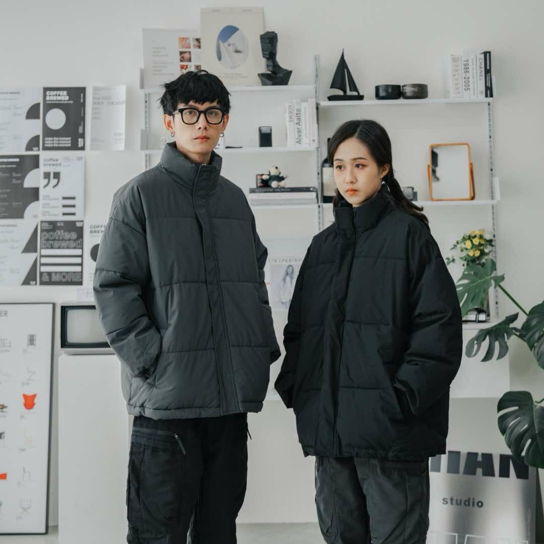 鋪棉立領麵包外套 1266