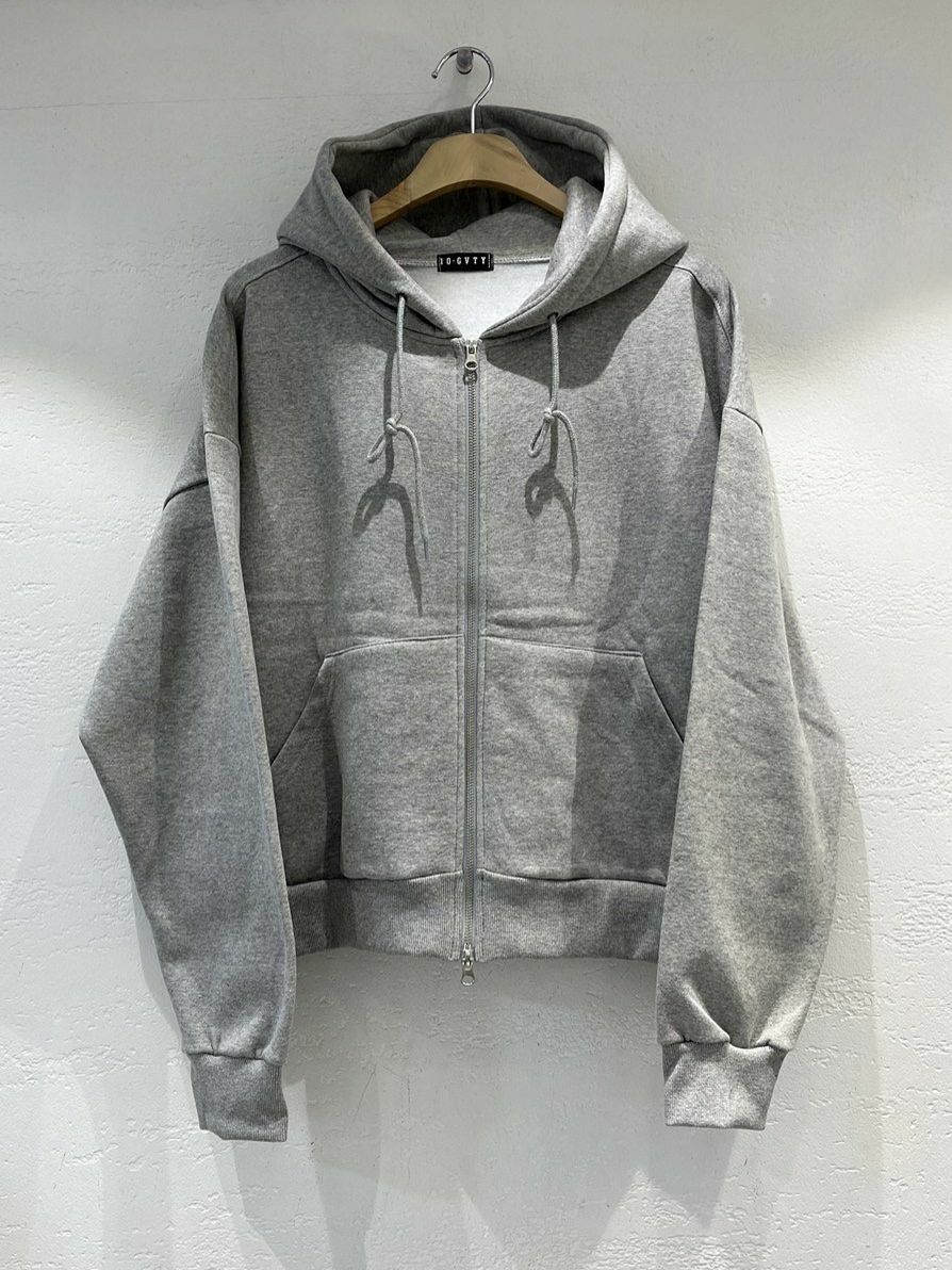 圖案連帽拉鍊外套(薄抓毛底) 10.GVTY-0170JK