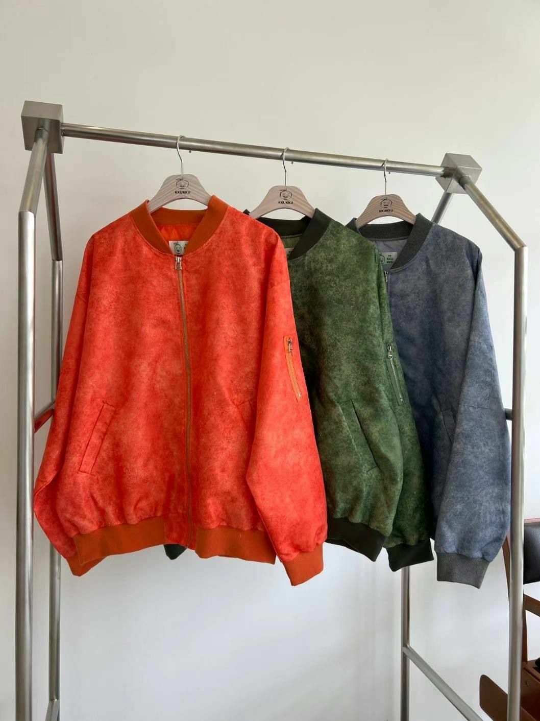 紮柒拉鍊外套 KKUKKU-036JK