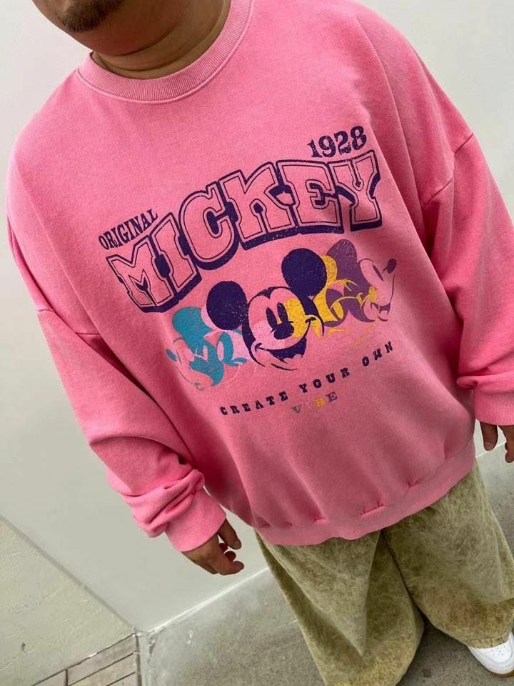 卡通圖案英文字衛衣 KKUKKU-039T