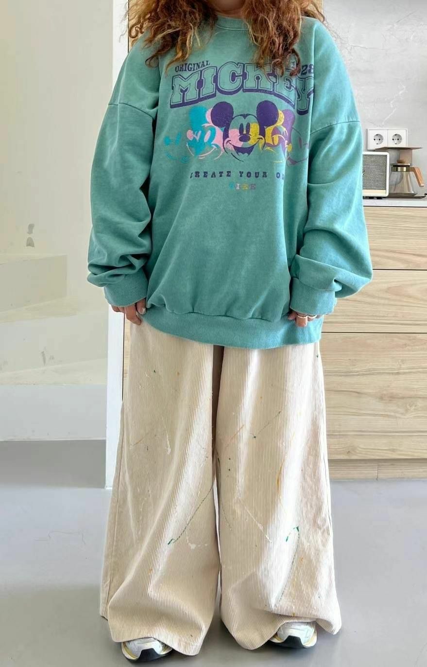 潑墨鬆身褲 KKUKKU-044P