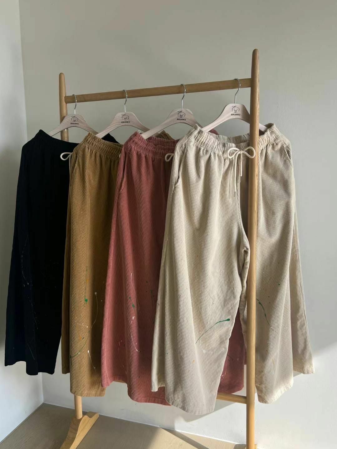 潑墨鬆身褲 KKUKKU-044P