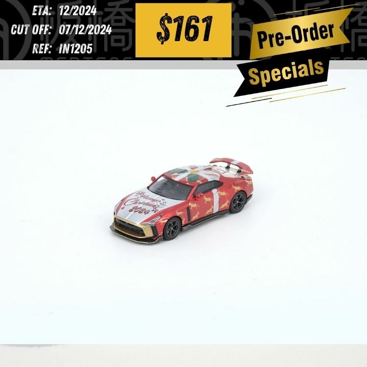 PO-$161 * INNO64 * 1:64 NISSAN GT-R50 "X'MAS 2024" Special Edtion [OD05/12]