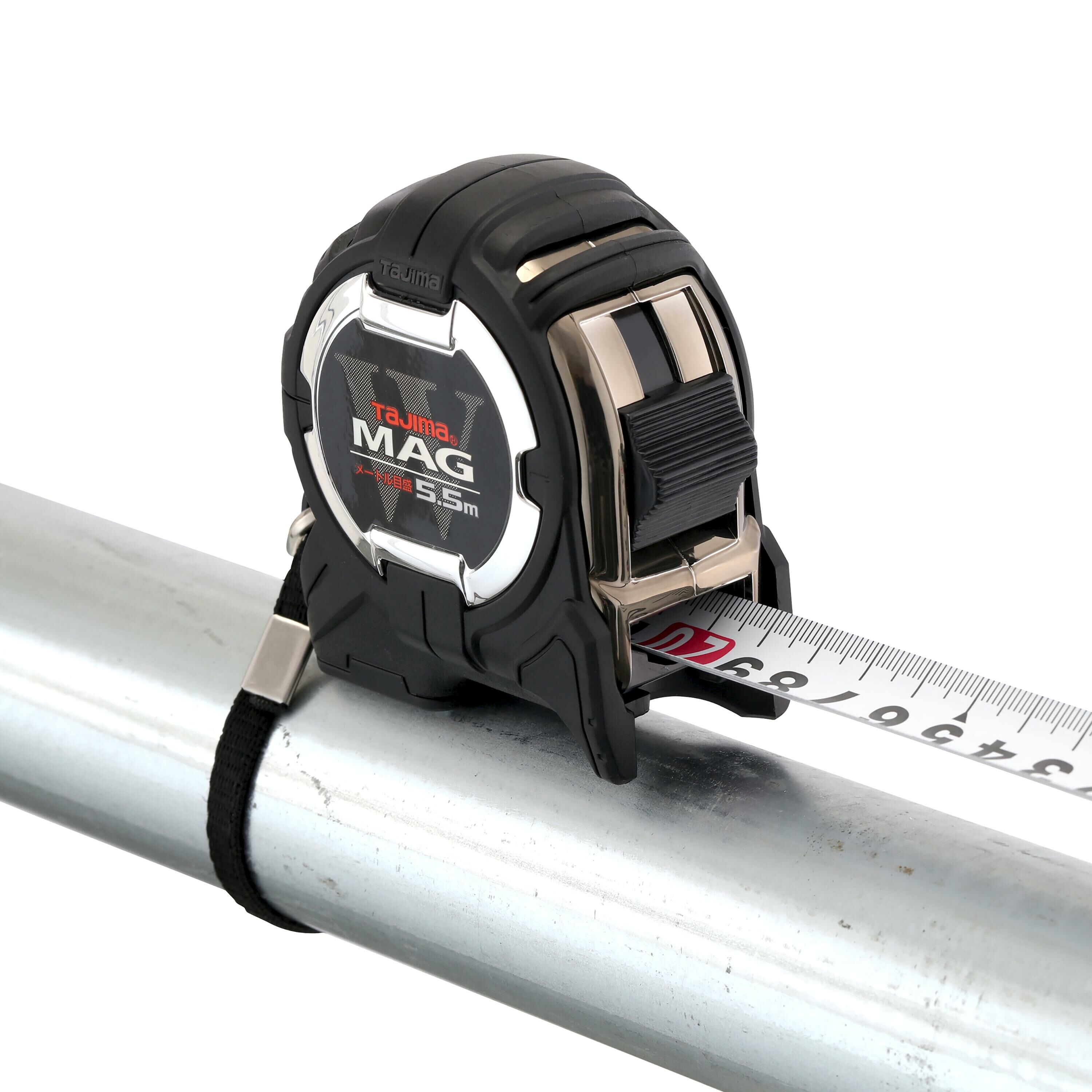 田島TAJIMA 日本捲尺W磁鐵附快扣雙面全公分G3W