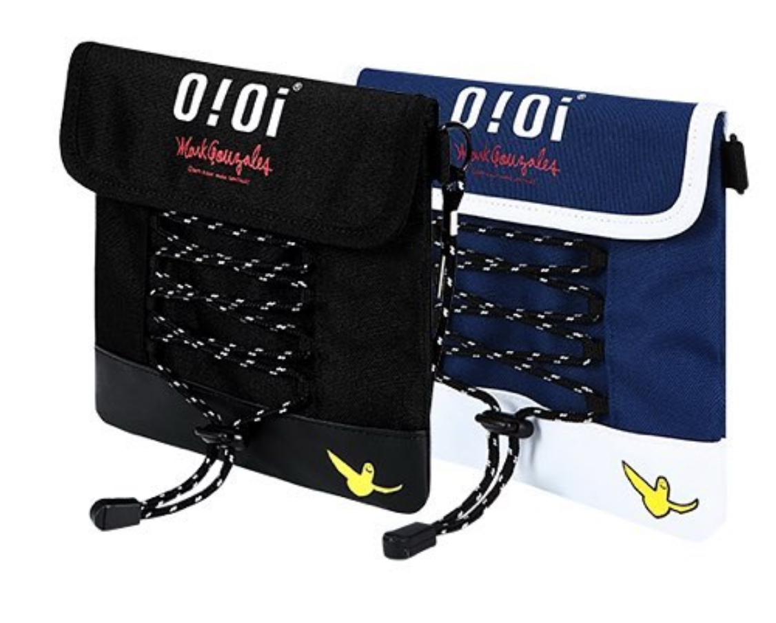 oioi x mark gonzales mini bag (blue)
