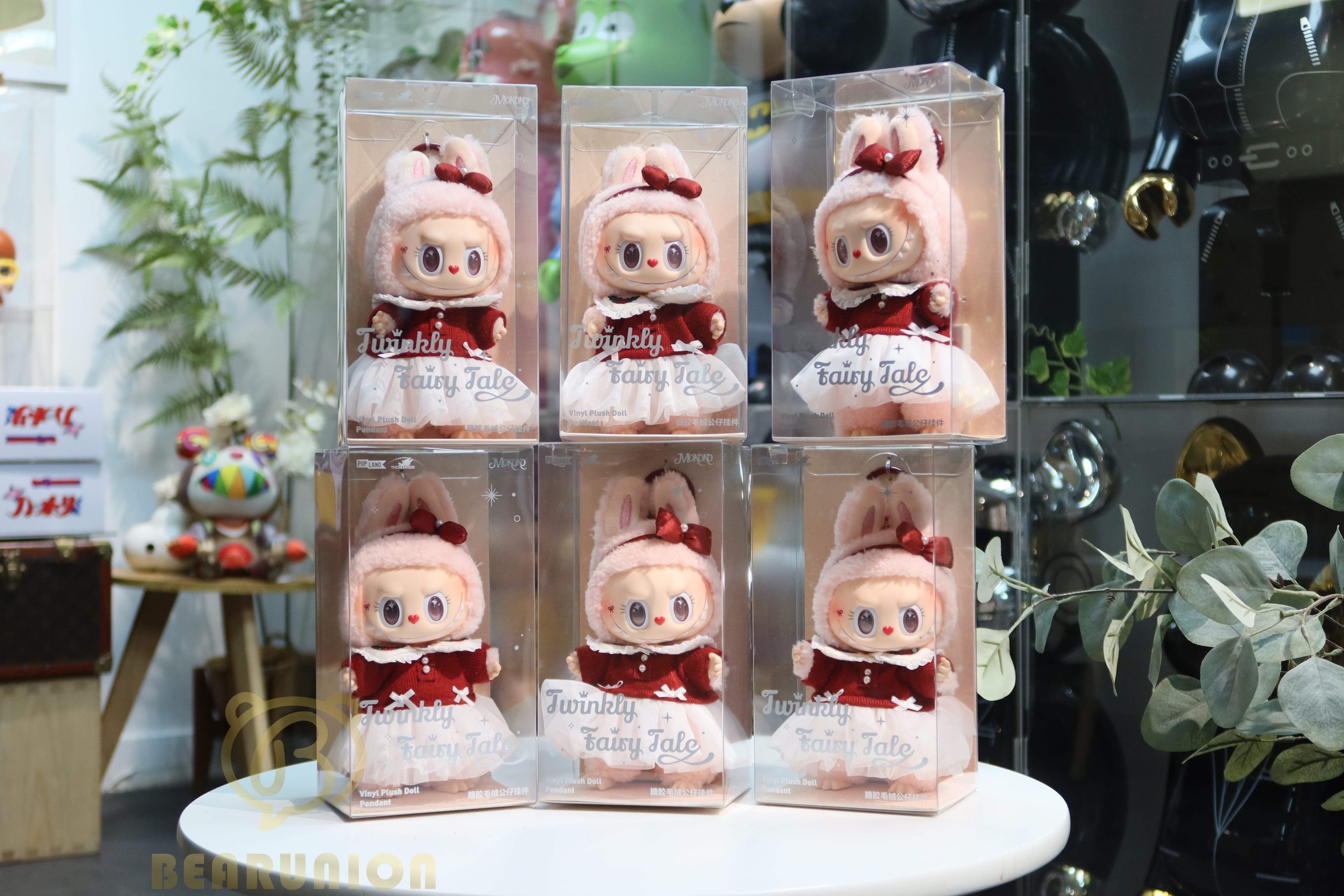 🎏預訂🎏POPMART 閃閃童話系列-MOKOKO搪膠毛絨公仔掛件