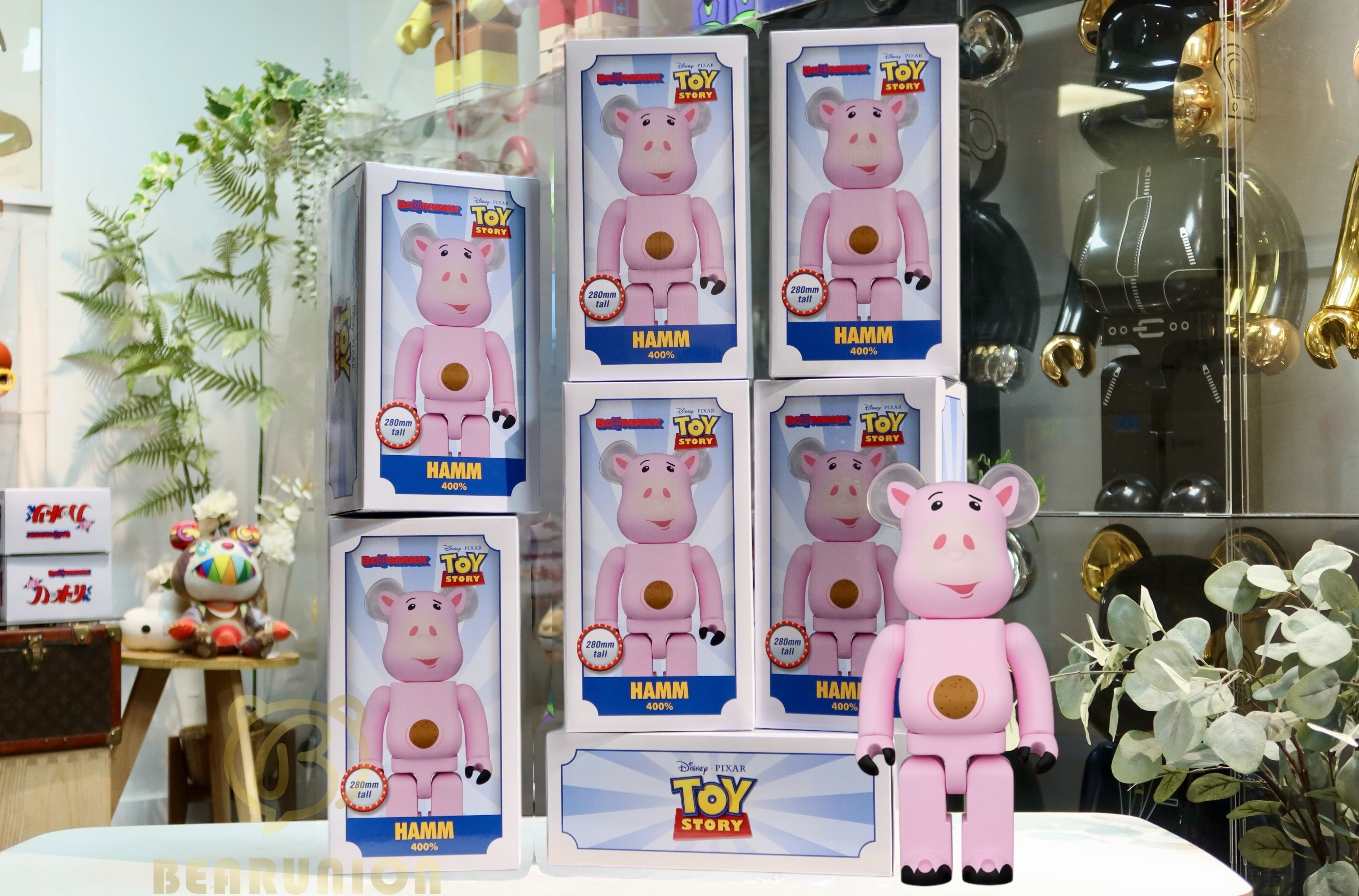 🥇現貨🥇Bearbrick 400% HAMM 反斗奇兵Toy Story 火腿