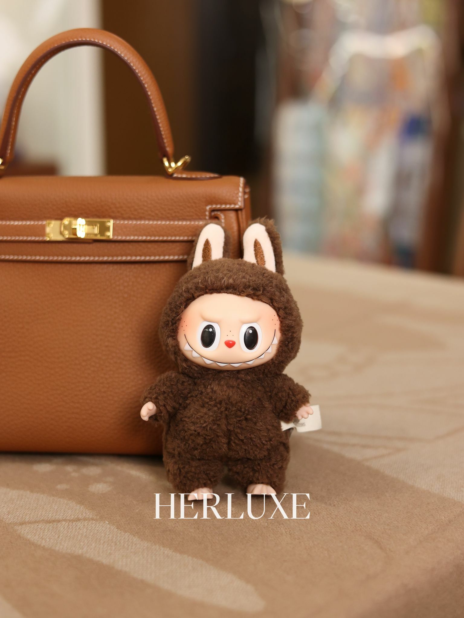 Labubu V1 Chestnut Cocoa （bag charm）