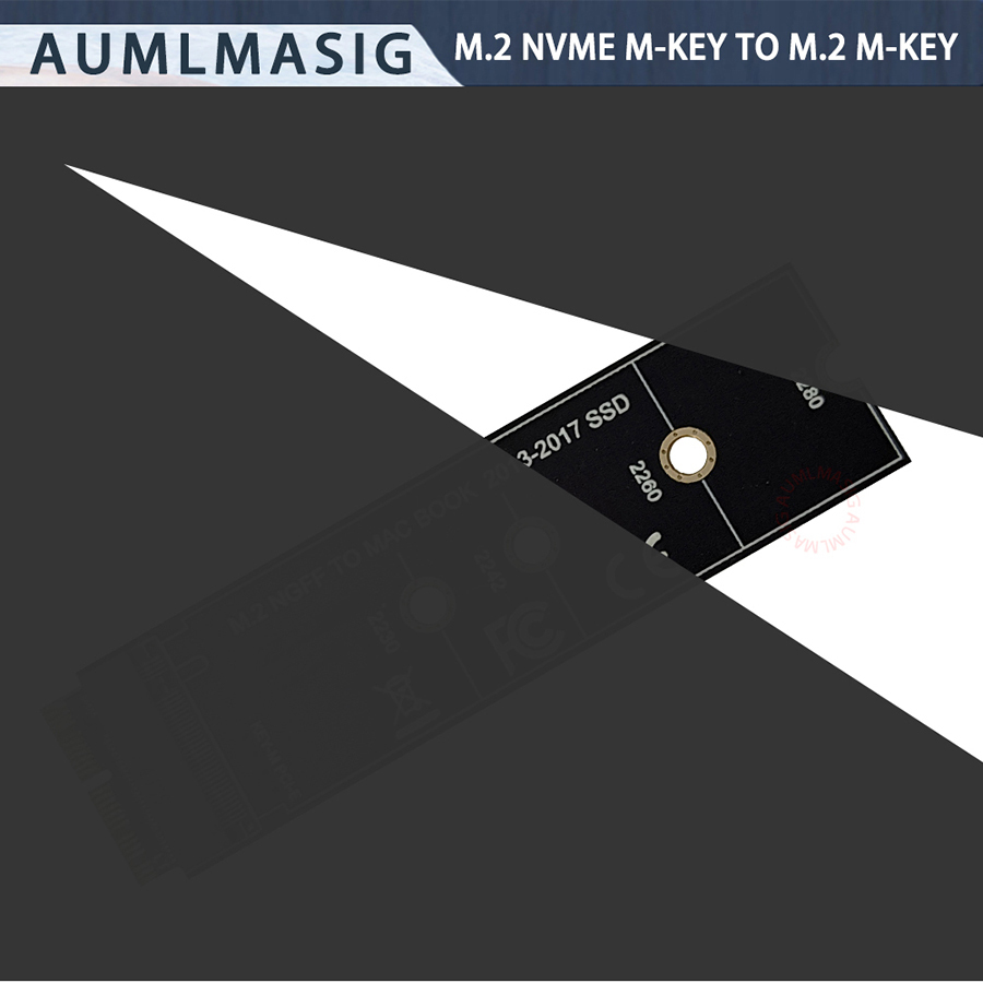 適用於MACBOOK Pro 2013-2017 SSD 轉接卡 專為 2013-2017 MacBook Air/Pro 用戶升級工具