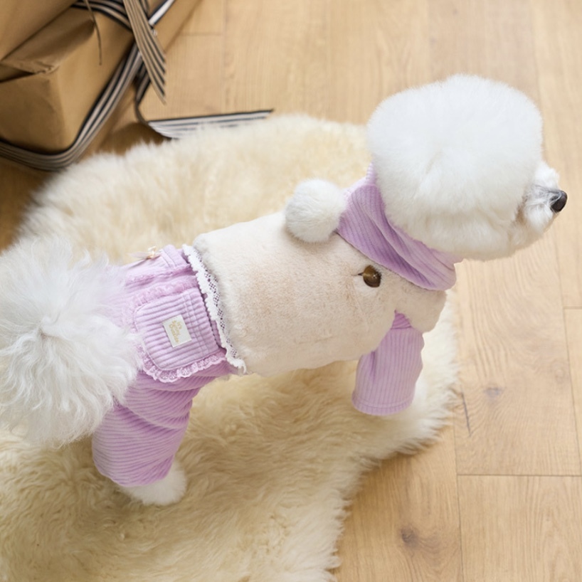 毛茸茸背心 Bebe Fur Crop奶油白- It’s sunny outside