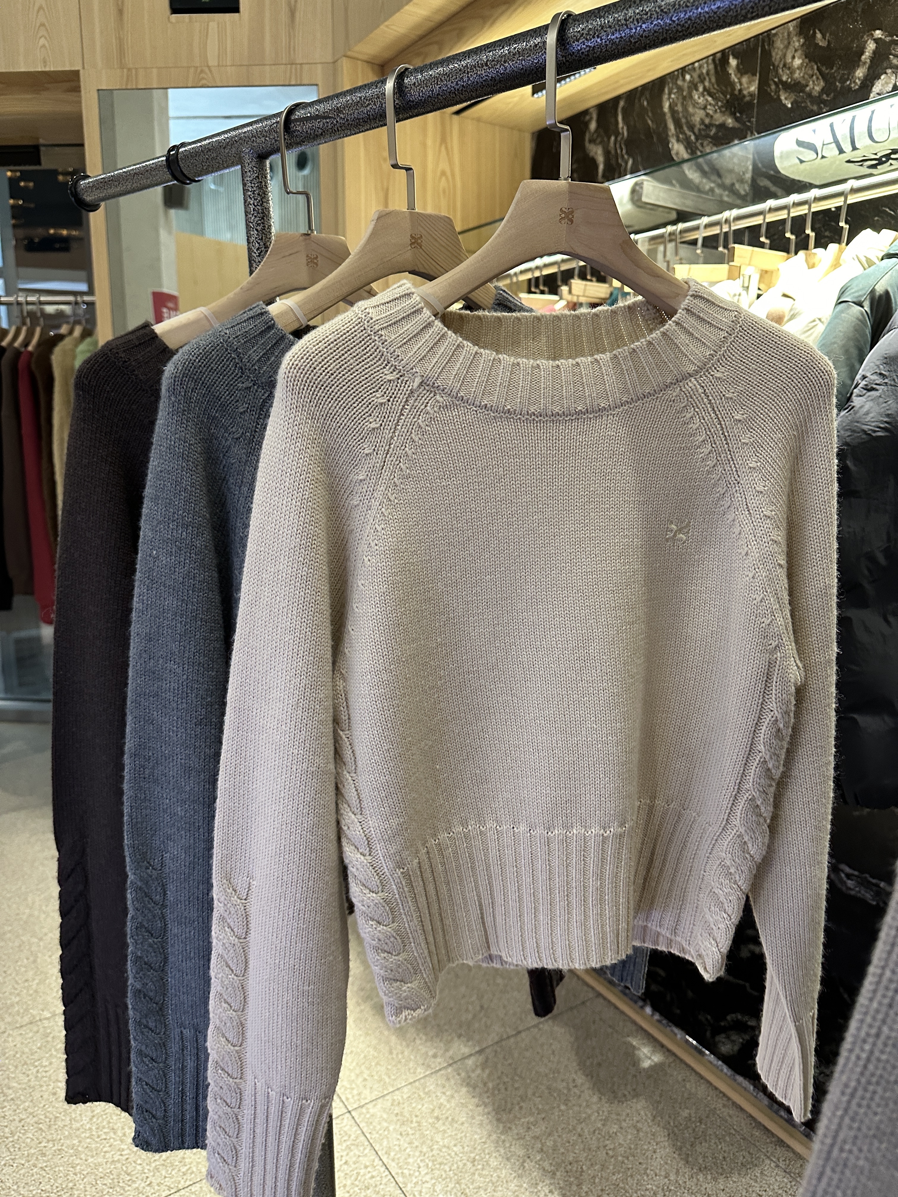 <韓國代購> SATUR CLASSIC KNIT