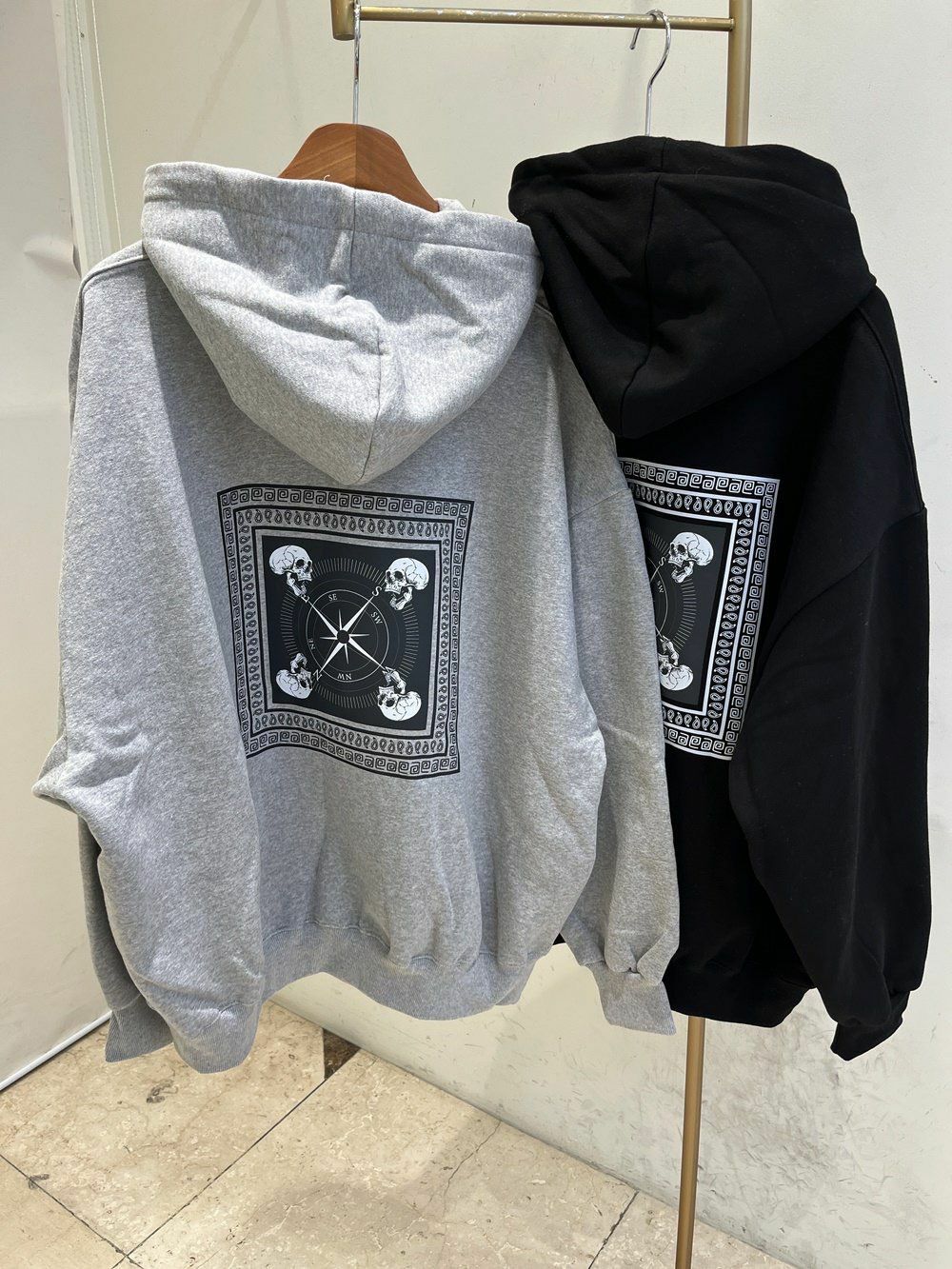 圖案連帽衛衣(薄抓毛底) 10.GVTY-0173T