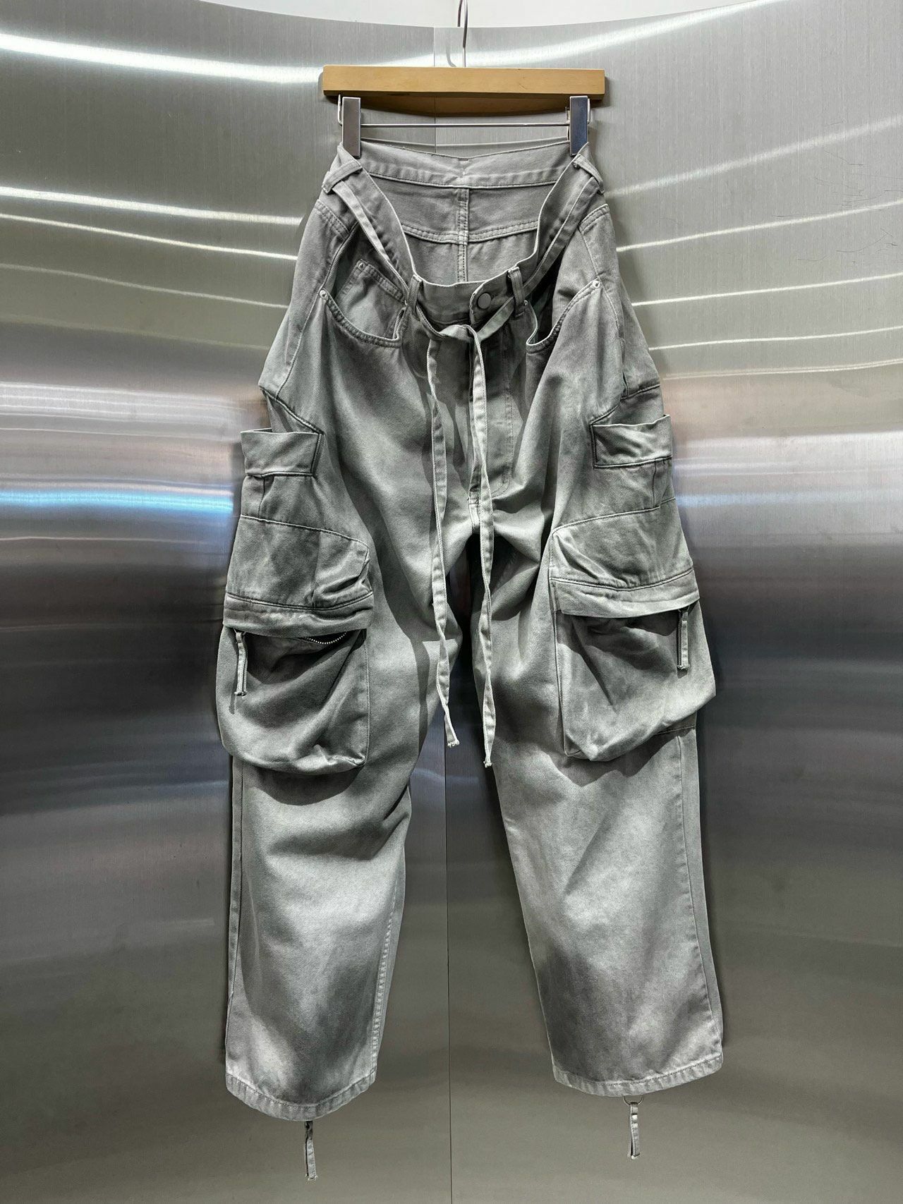 仿污工裝鬆身褲 HAND-050P