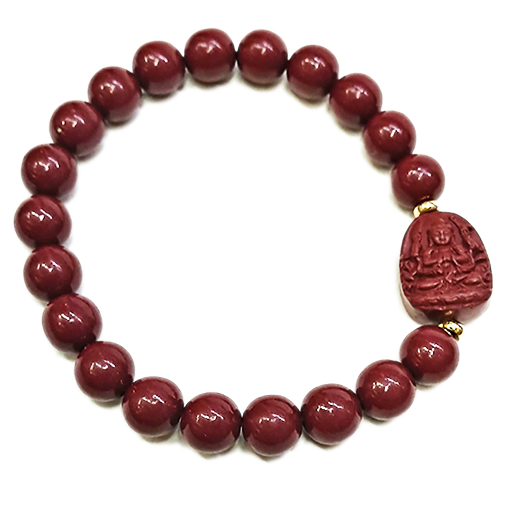 千手觀音{紫金砂 硃砂}手珠8mm【十方】153932