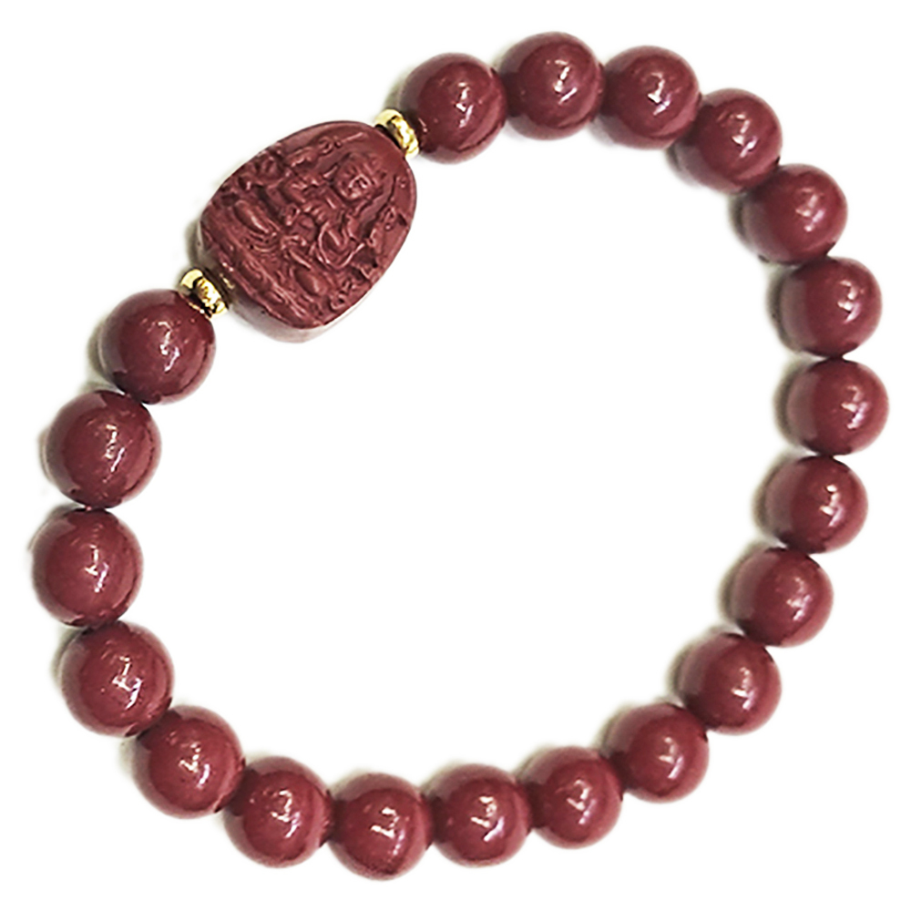 千手觀音{紫金砂 硃砂}手珠8mm【十方】153932