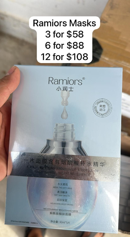 20 RAMIORS MASKS
