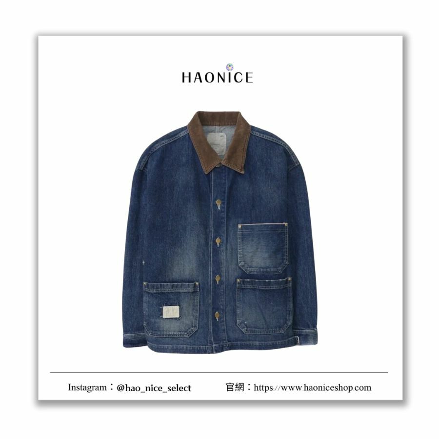 【HAO NICE】 MADNESS✨經典logo 外套 牛仔外套 日系 水洗