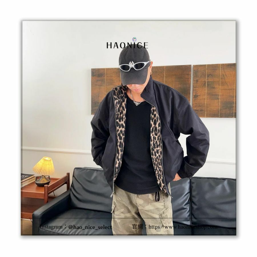【HAO NICE】 WACKOMARIA✨新款經典logo外套 棒球外套 羊皮 雙面穿