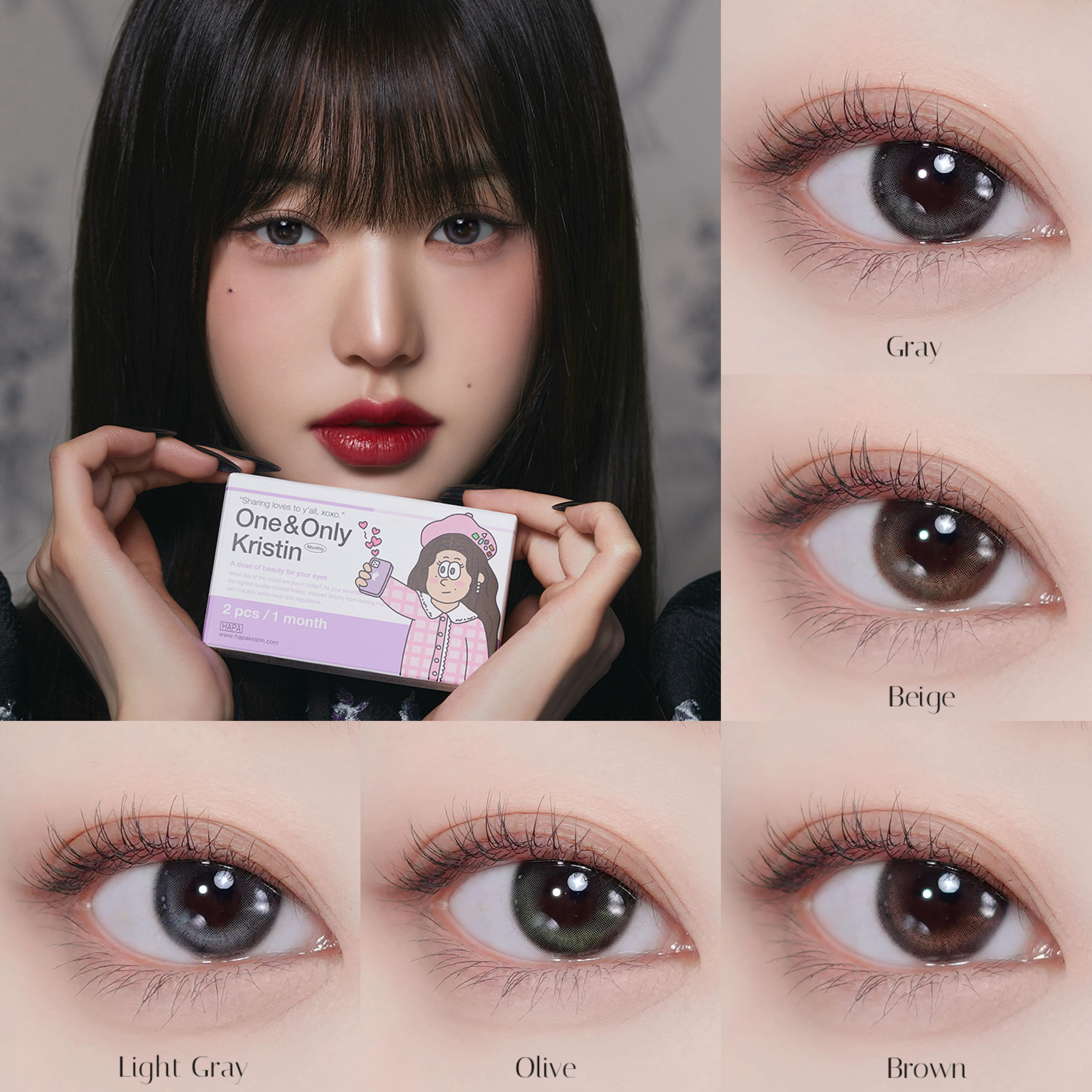 [ Hapa Kristin ] One&Only Kristin 1 month /2p