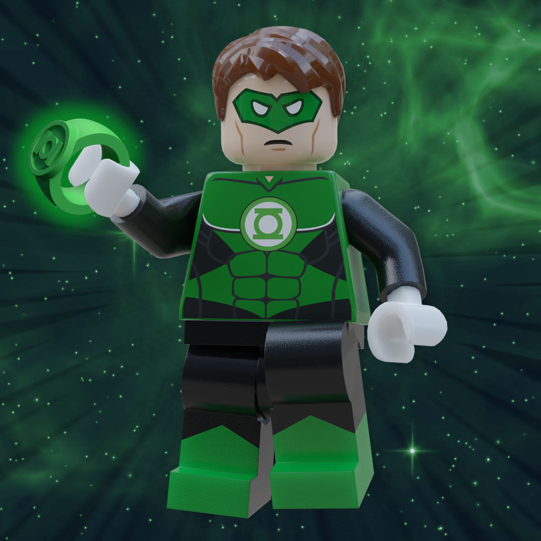 [Whirlwind Customs][In Stock] Green Lantern & Martian Manhunter [PADprinted]