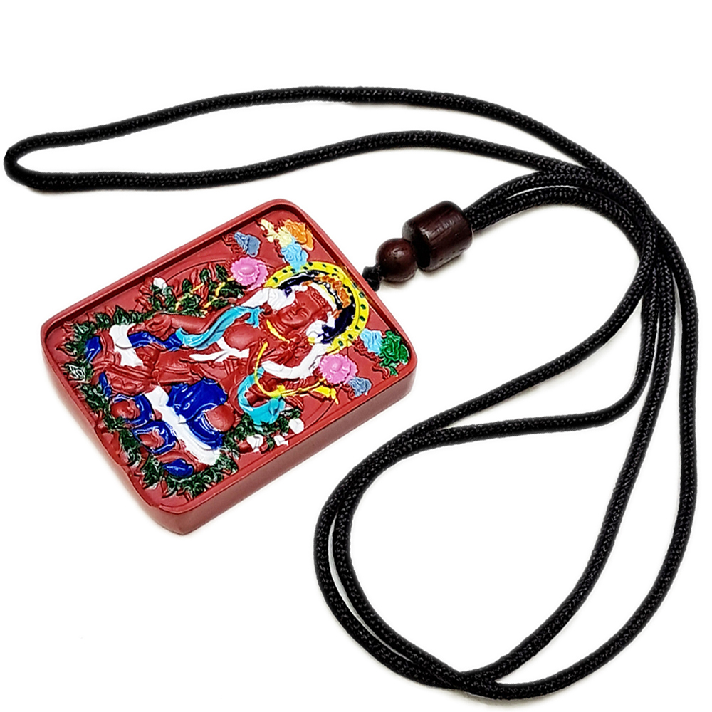 大勢至菩薩 彩繪硃砂項鍊【十方】153952