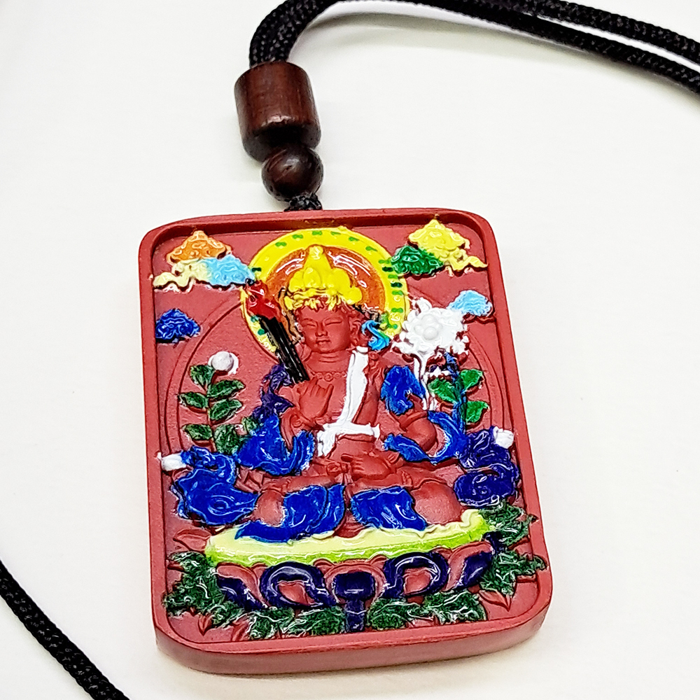 虛空藏菩薩 彩繪硃砂項鍊【十方】153956