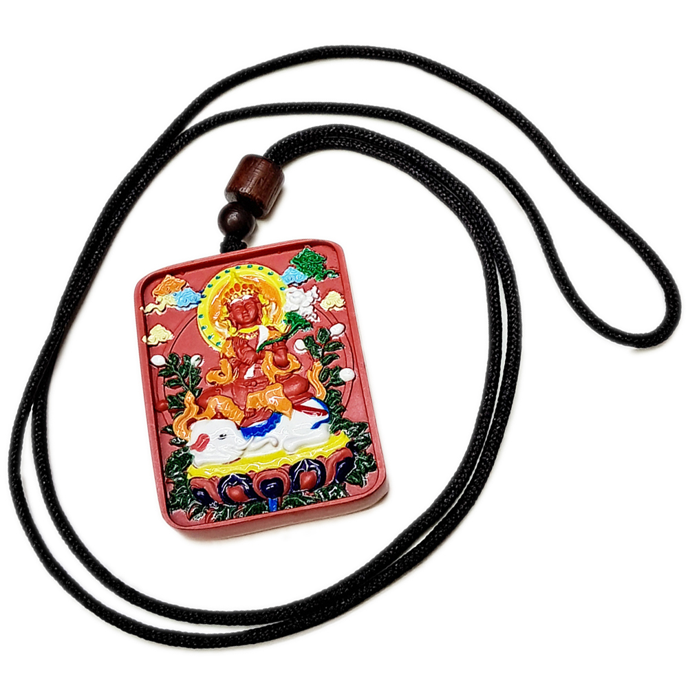 普賢菩薩 彩繪硃砂項鍊【十方】153957