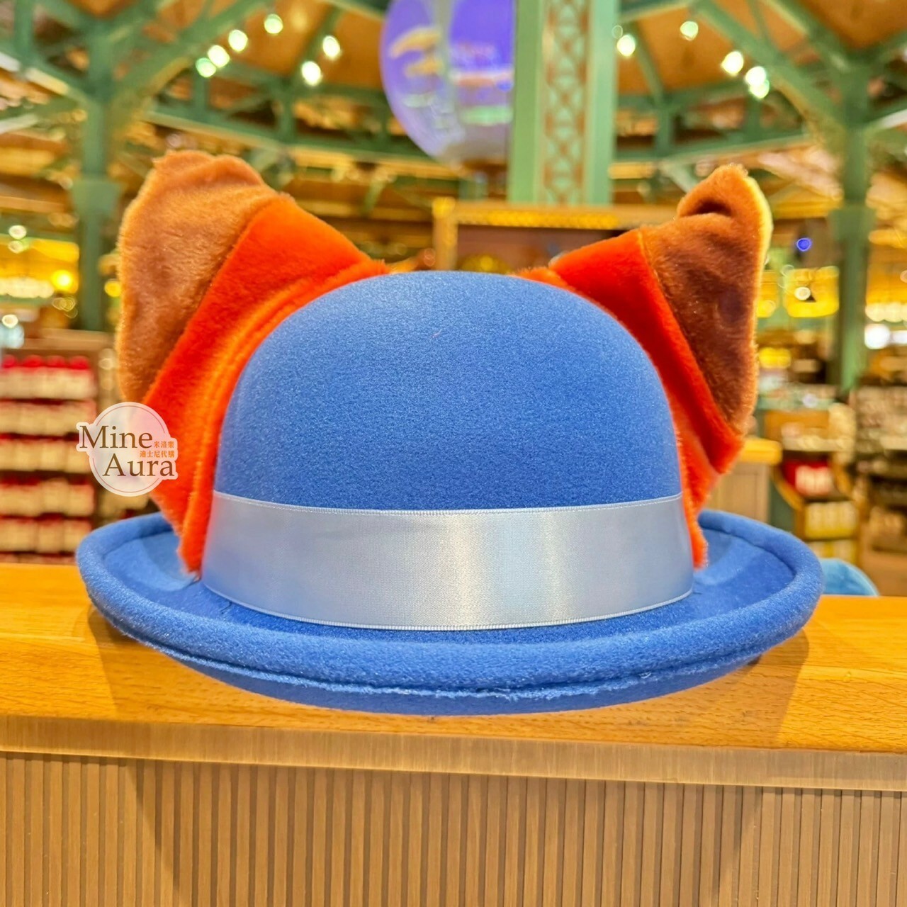 胡尼克 Nick 立體耳朵 毛球尾巴 造型帽 帽子 動物方城市 Zootopia -上海迪士尼樂園